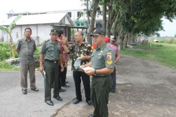Dandim 0816 pimpin rapat dantinjau lapanga, guna mantapkan rencana TMMD ke 101 TA. 2018