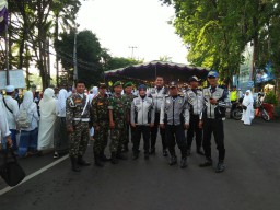 KORAMIL SIDOARJO IKUT AMANKAN KEGIATAN MAJLIS DZIKIR DAN HAUL AKBAR KAB. SIDOARJO