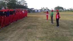 Anggota Ramil Krian latih PAskibra