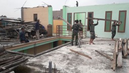 Terjangan angin kencang, beberapa rumah dan ponpes rusak berat