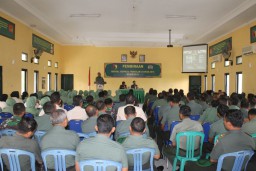 Penyuluhan Bintal Terpadu bagi Anggota Kodim 0816/Sidoarjo