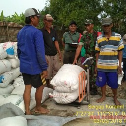 Kodim 0816 luncurkan tim sergab ke poktan diwilayah Kab. Sidoarjo