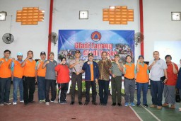 Dandim Sidoarjo ikuti latihan gladi simulasi penangan bencana banjir