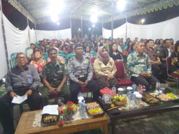 Dukung Toleransi, Batituud Koramil Candi Hadiri Perayaan Natal Bersama