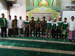 BATIKOMSOS KORAMIL KOTA 0816/01 HADIRI MUSYKER II MAJELIS WAKIL CABANG NU SDA MWC NU SDA