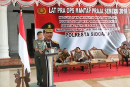 Kodim 0816 Sidoarjo siap bantu Polri dalam pengamanan jelang Pilkada