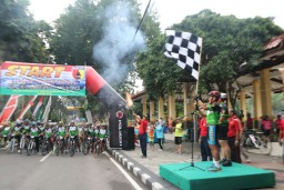 Dandim 0816 dan Forkopimda Sidoarjo ikuti roadbike 8 penjuru angin