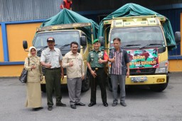 TIM SERGAP KODIM 0816 SIDOARJO KIRIMKAN BERAS KE BULOG