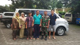 Babinsa Desa Buduran melaksanakan pendampingan ODGJ