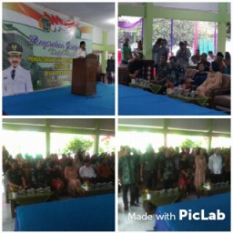 Danramil07 Hadiri Penyerahan Sertipikat Dalam Rangka Pendaftaran Tanah Secara Sistematis Thn 2017 di Kec. Krembung