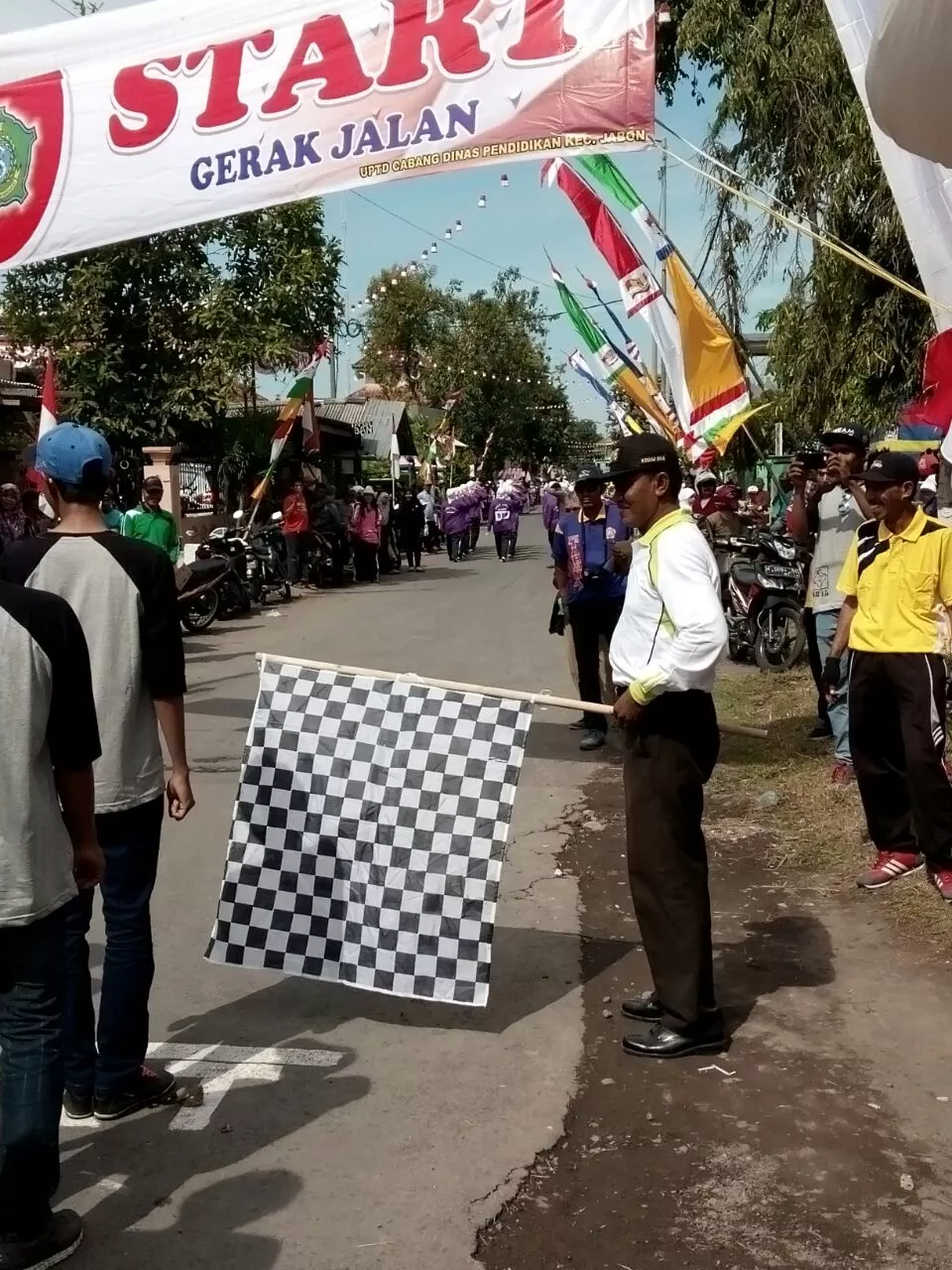 Koramil 0816/08 Jabon dalam memeriahkan HUT RI ke 71 Tahun 2016