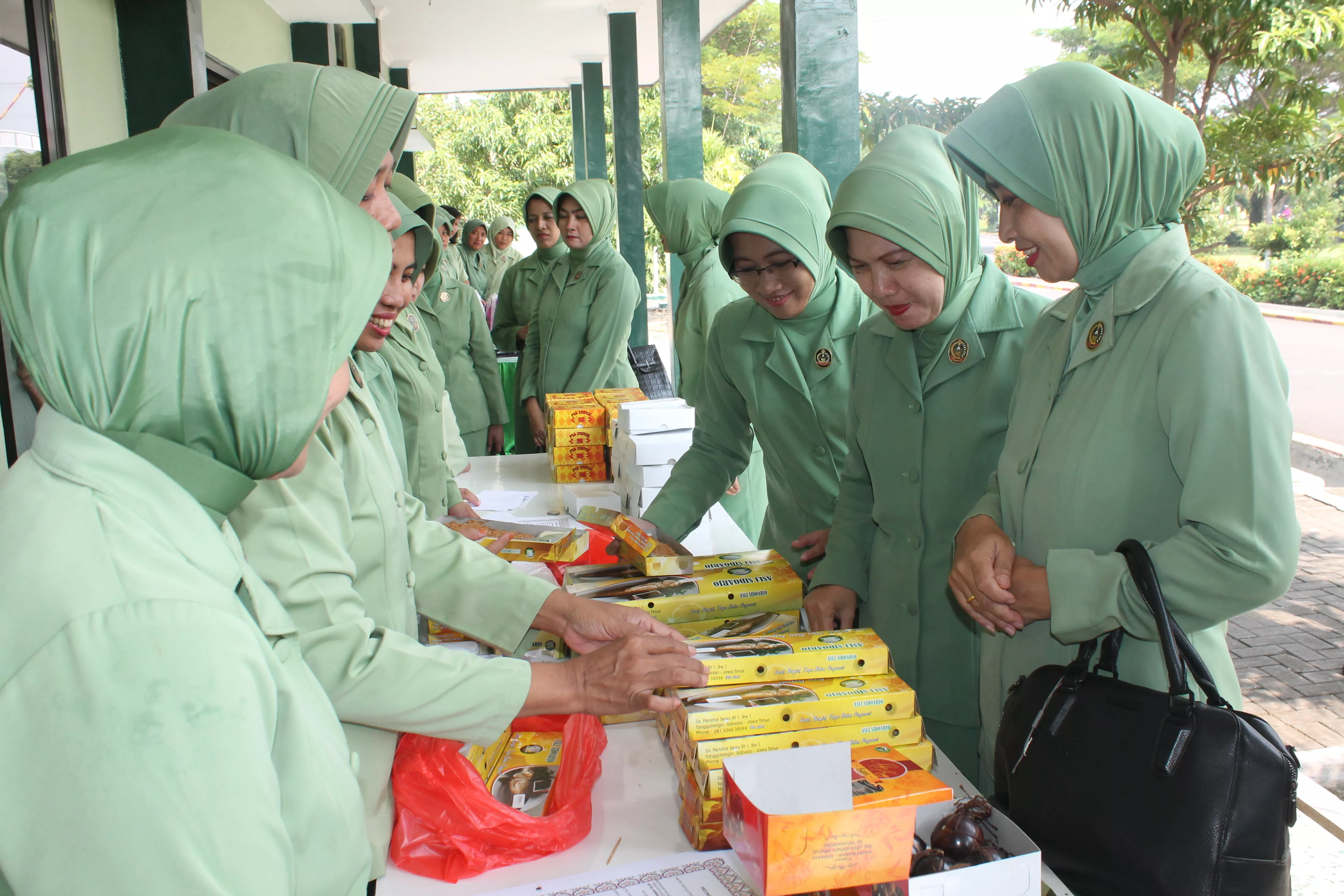 Persit siap mendukung tugas suami dan selalu menjaga keharmonisan rumah tangga