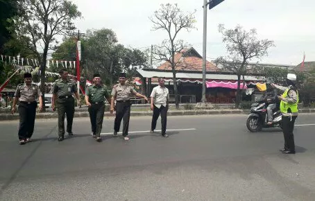 “Danramil Dan Kapolsek Tanggulangin Menjaga Sinergitas Dan Soliditas Di Wilayah”
