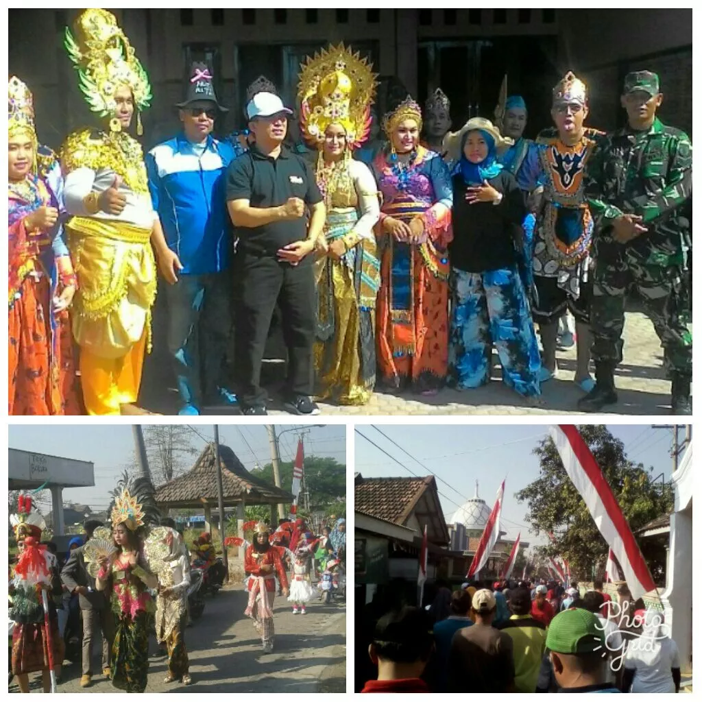 Semaraknya kegiatan HUT RI ke 72 di Kec. Jabon
