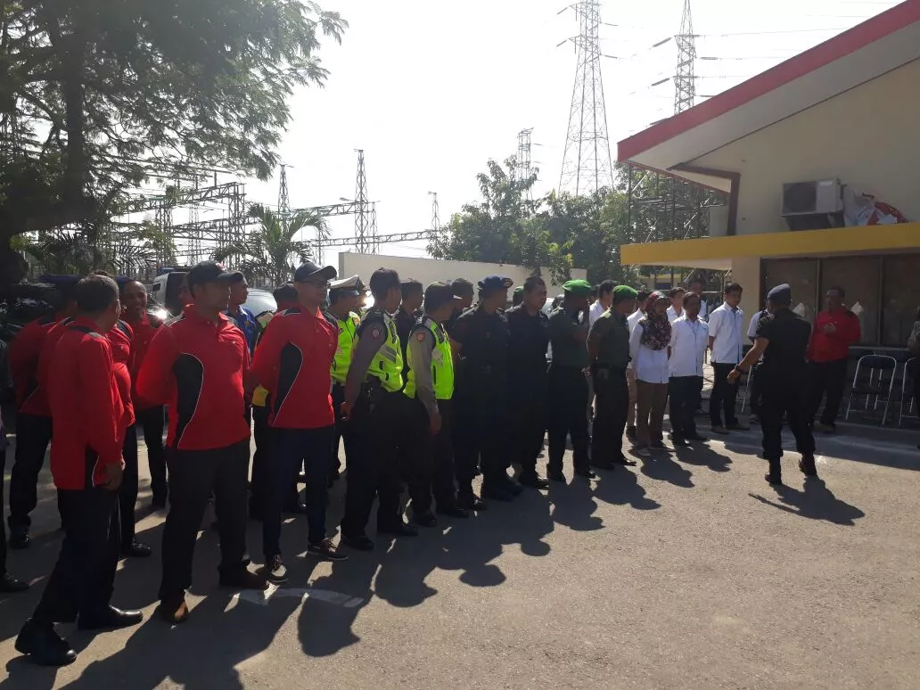Danramil 0816/14 laksanakan kegiatan SIMULASI TANGGAP DARURAT