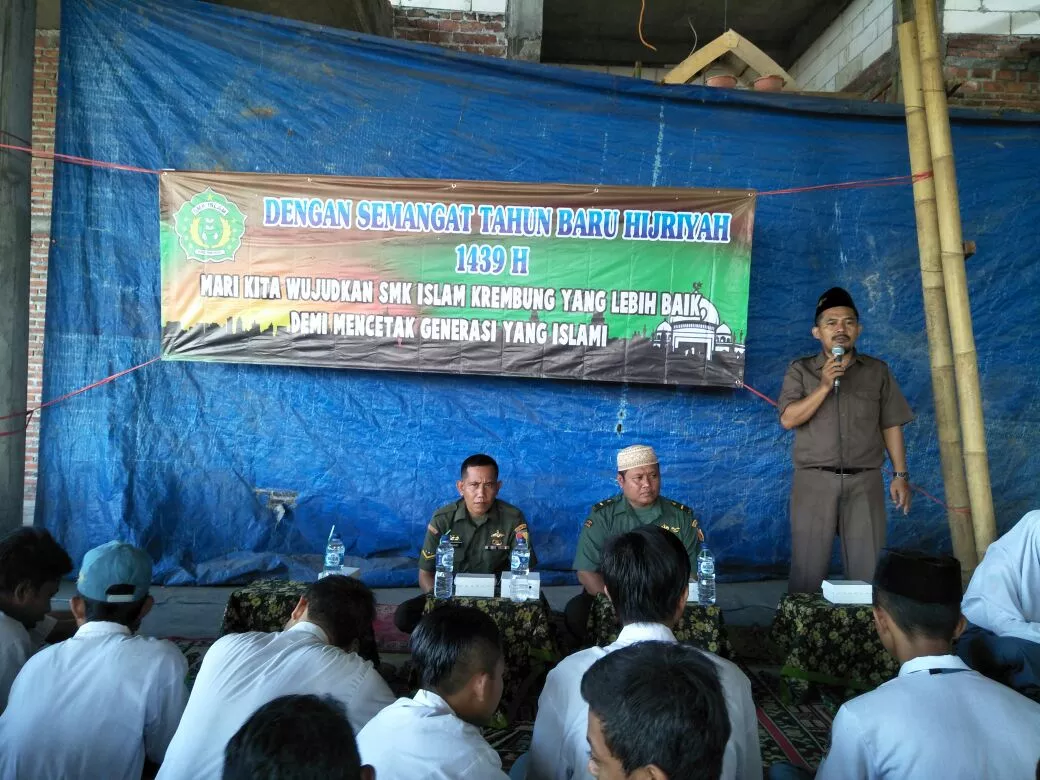 Bersama SMK Islam Anggota Ramil 07/Krembung Peringati Tahun Baru Hijriyah 1439/ H
