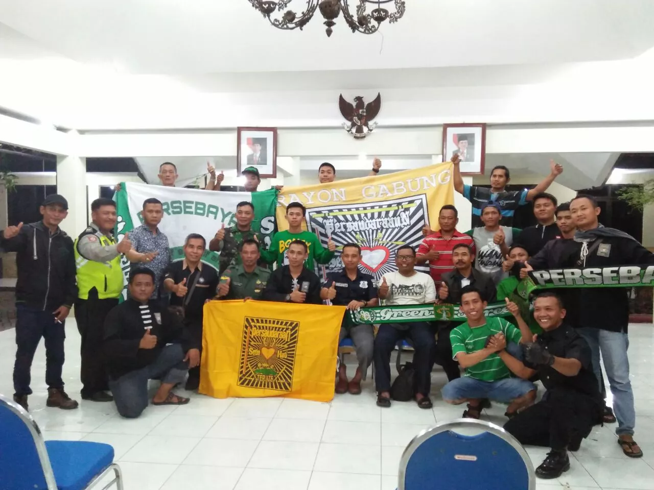 DEKLARASI DAMAI PSHT DENGAN BONEK WILAYAH KORAMIL 0816/18 SEDATI