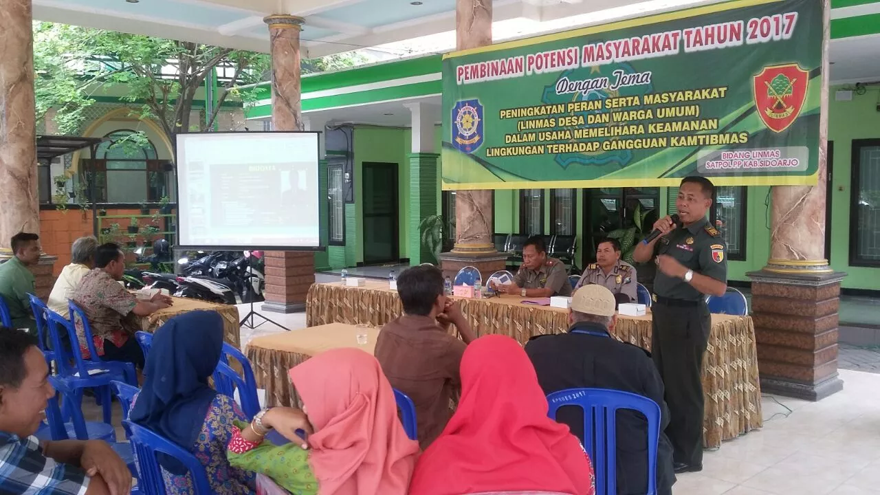 Sosialisasi penanaman kedisiplinan bagi anggota kamtibmas