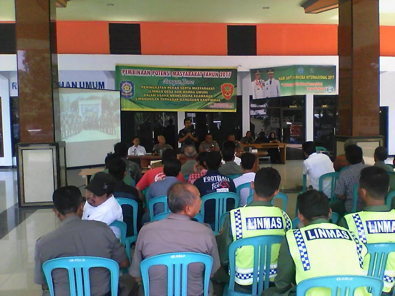 Danramil07 Berikan Wasbang Dalam Kegiatan Pembinaan Potensi Masyarakat Thn. 2017