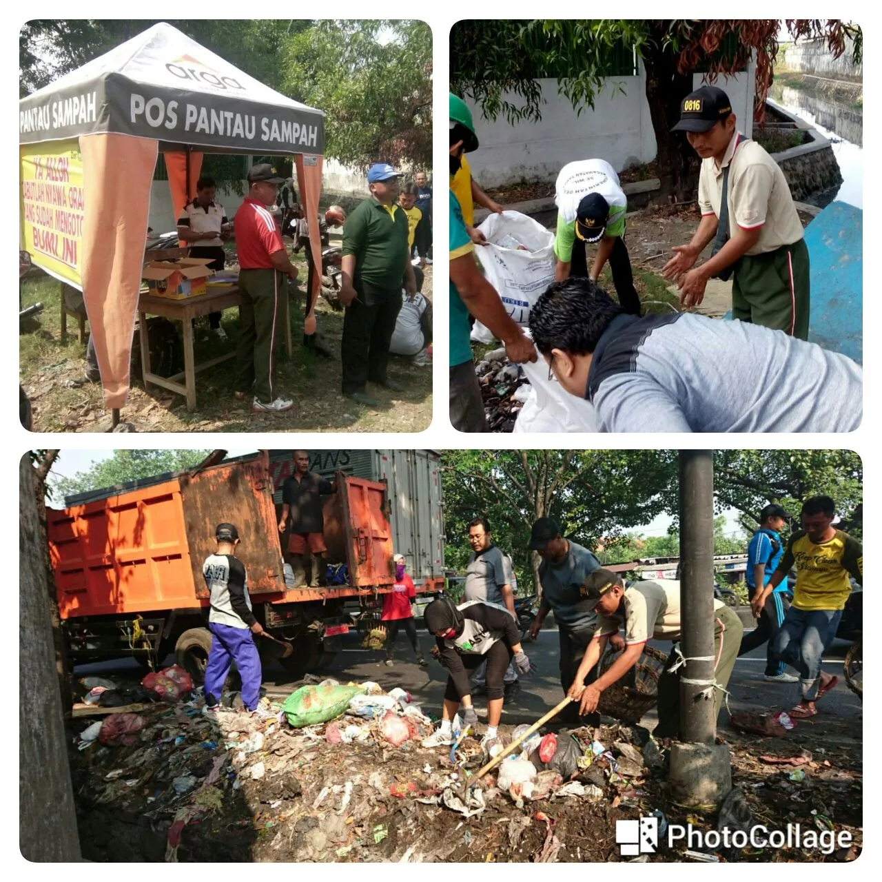INDAHNYA KEBERSAMAAN,FORPIMKA MELAKSANAKAN GIAT KARBAK DI WIL KECAMATAN TAMAN SETELAH MELAKSANAKAN SENAM AEROBIK.