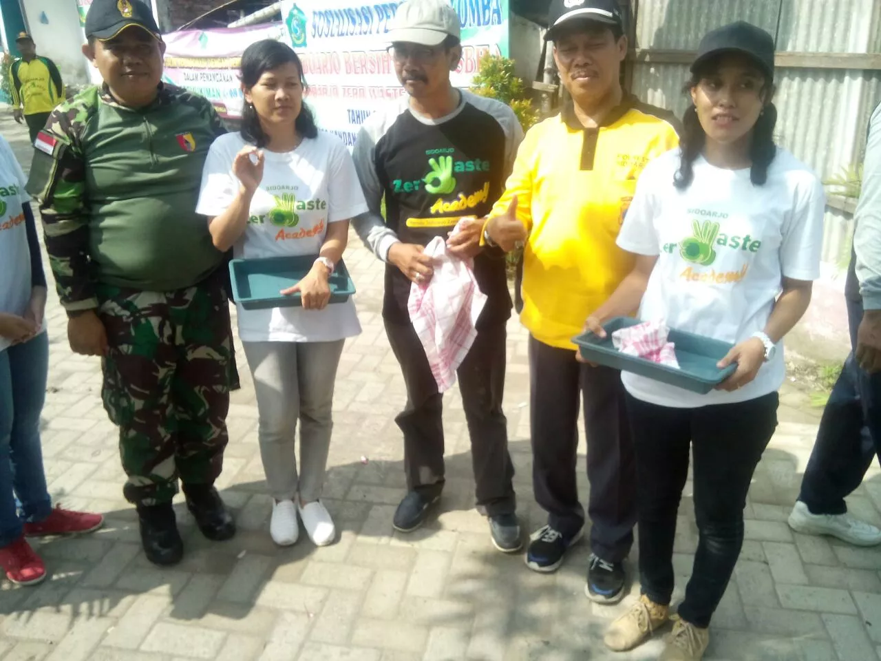 Anggota Ramil07 Hadiri Road Show SBH ZERO WASTE ACADEMY Di Desa Kandangan