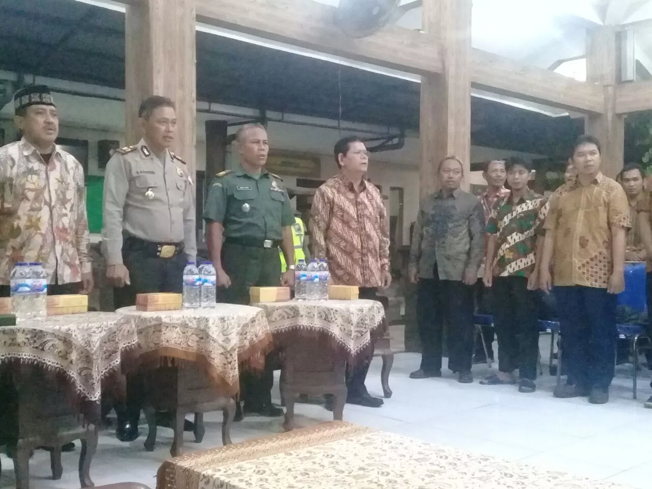 Pelantikan PPS Kecamatan Pemilukada tahun 2019
