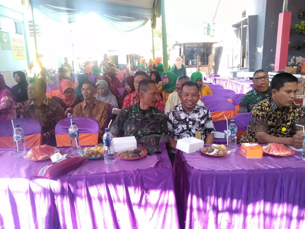 Anggota Koramil 0816/08 Jabon Menghadiri Acara Mini Lokakarya Lintas Sektor Puskesmas Jabon.