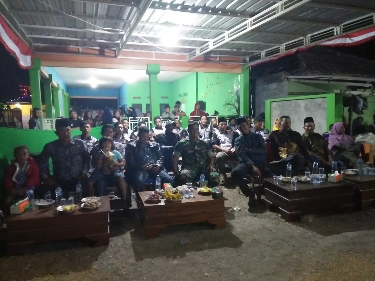 Babinsa Jabon Hadiri Undangan HUT ke 74 Proklamasi Kemerdekaan Republik Indonesia Tahun 2019 Di Desa Kupang