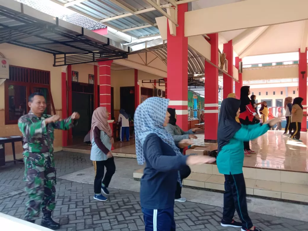 Serda Aviv Mengikuti SKJ Bersama Warga Desa Balong Tani