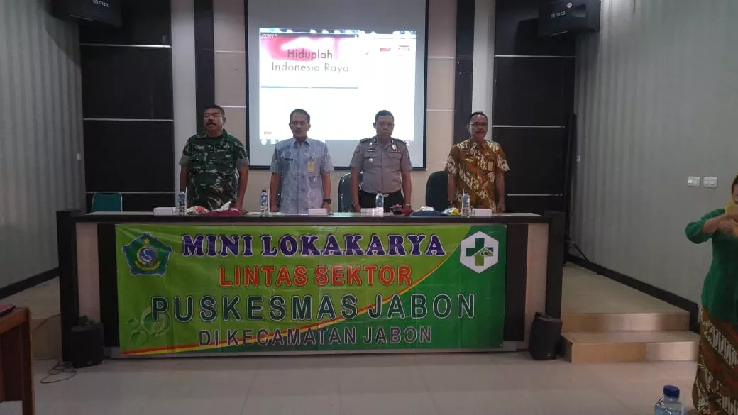 Danramil 0816/08 Jabon hadiri Mini Lokakarya Puskesmas Jabon