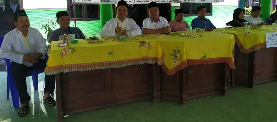 Babinsa Desa Semambung Menghadiri Pelantikan BPD Periode 2019 - 2025 desa Semambung Kecamatan Jabon.