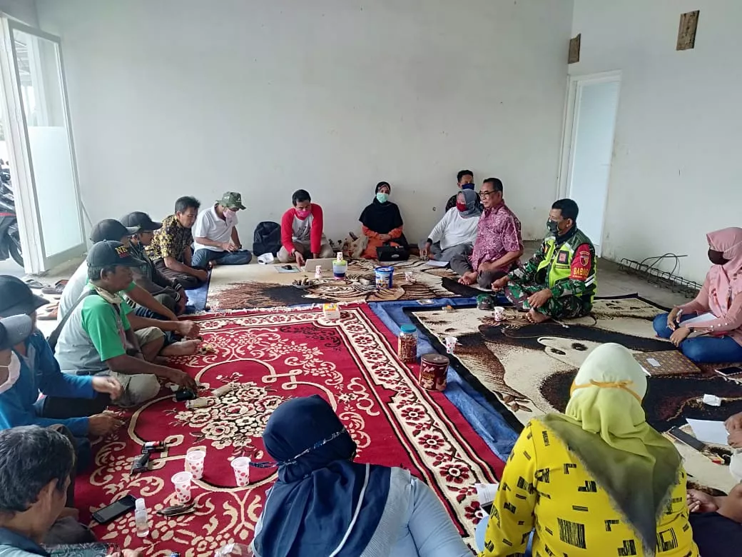 Babinsa Koramil 0816/08 Jabon Hadiri Rapat Koordinasi Wisata Pulau Lusi