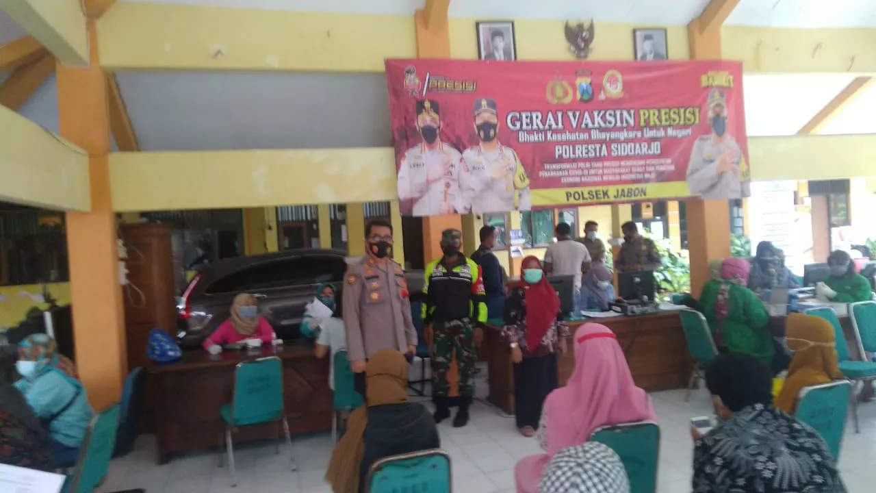 Forkopimka Jabon Dukung Giat Bhakti Kesehatan Bhayangkara.