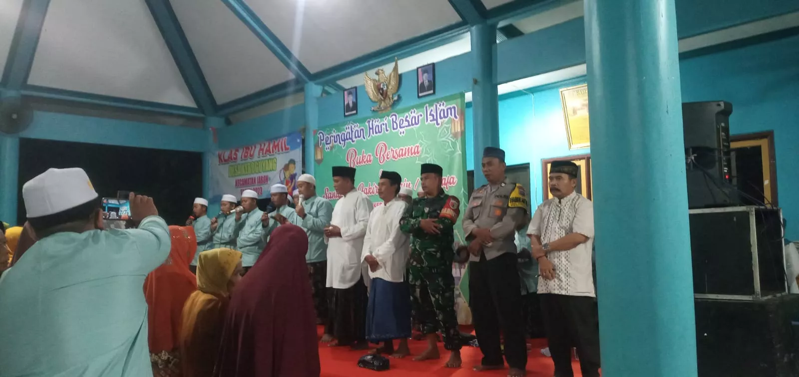 Serma Supaidi Hadiri kegiatan Di Bulan Ramadhan di Ds Keboguyang.