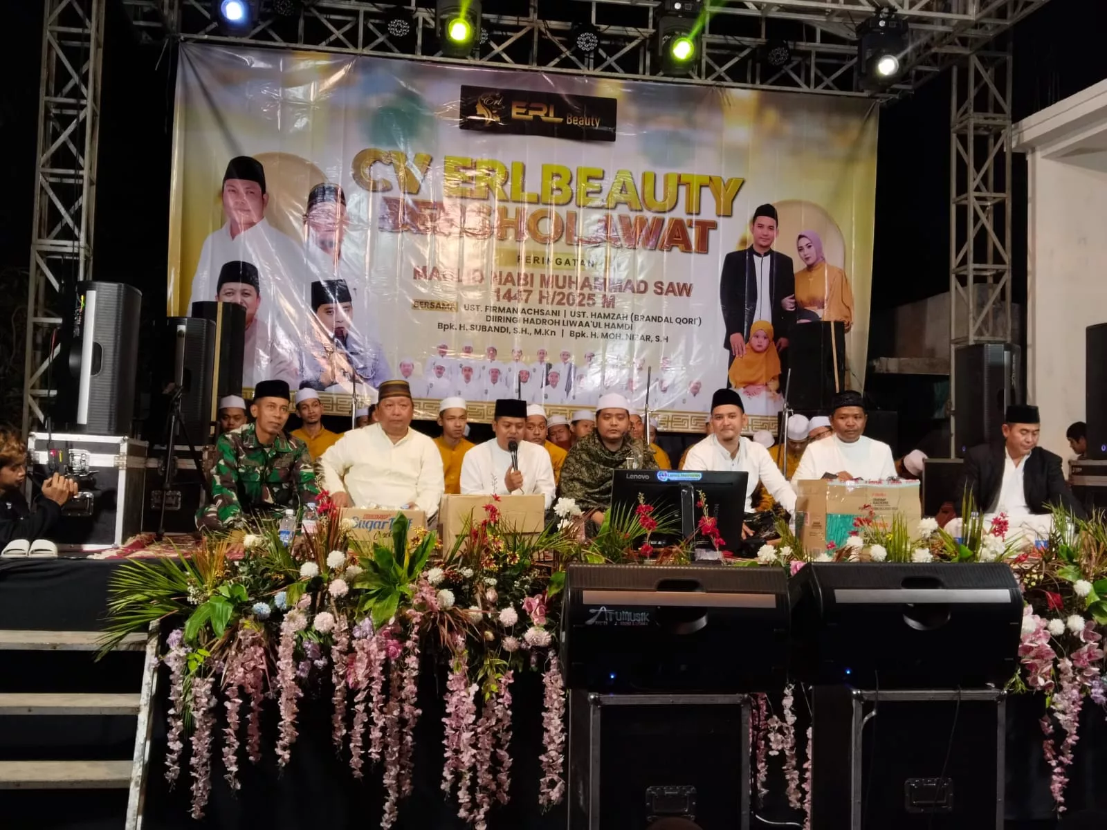Danramil Balongbendo Hadiri Maulid Nabi di Gagangkepuhsari: Wujudkan Kebersamaan dan Cinta Rasulullah