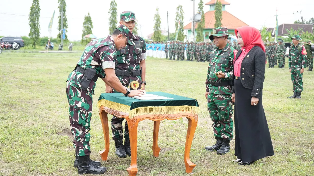 Wujud Kemanunggalan TNI-Rakyat: TMMD Sidoarjo Sukses Hadirkan Infrastruktur Baru di Kedondong.