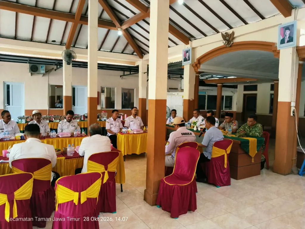Koramil Taman Perkuat Sinergi dengan Pemerintah Desa