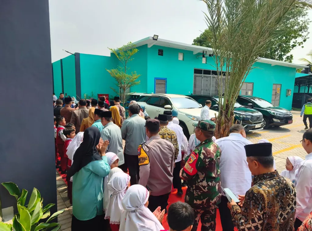 Serda Septi Sambut Menteri Abdul Mu’ti, Gedung Baru SD Muhammadiyah Ketegan Diresmikan