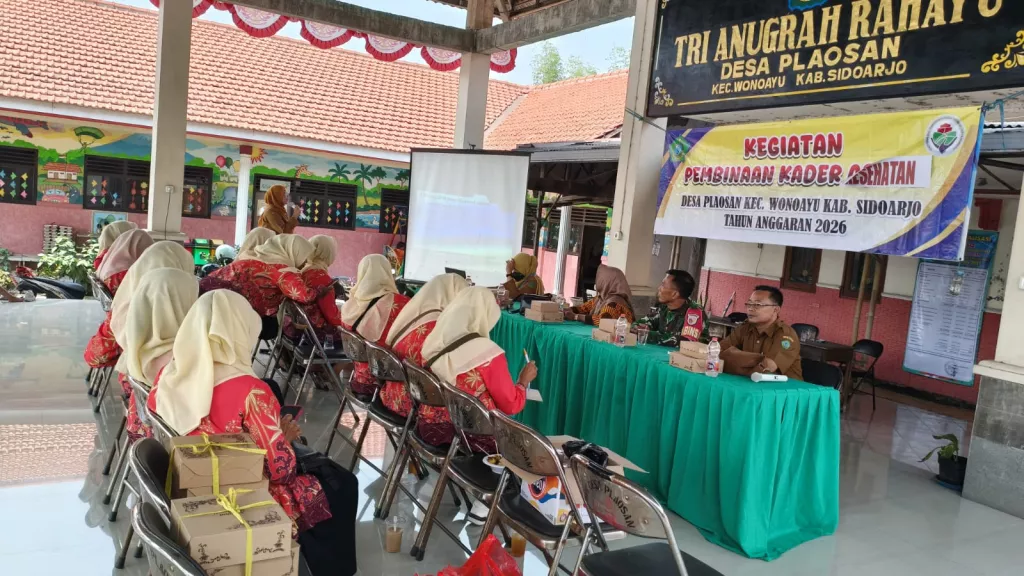 Babinsa Plaosan Dampingi Pembinaan Kader Kesehatan, Perkuat Pelayanan Warga