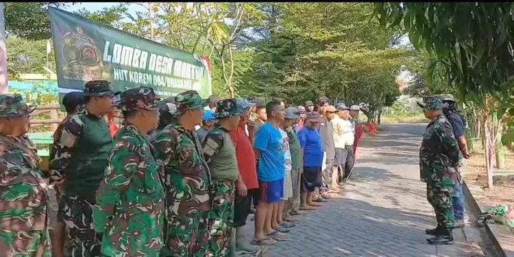 Wujud Jiwa Nasionalisme, Koramil Candi Bersama Warga Gelam Jaga Kelestarian Situs Doro