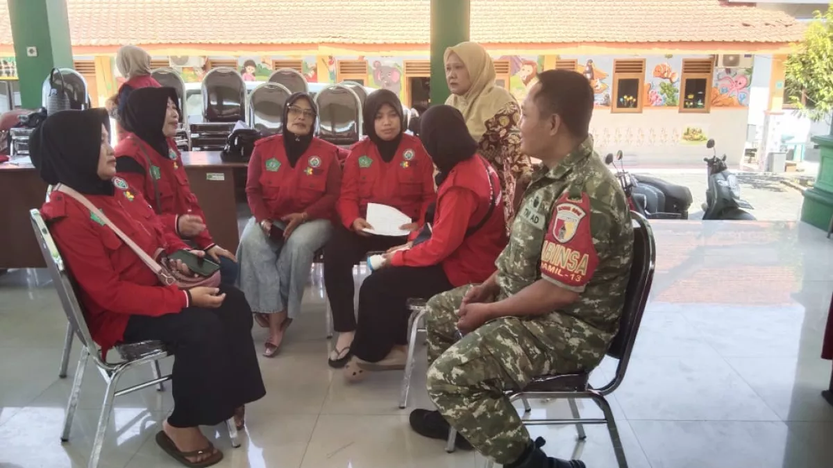 Babinsa Sawocangkring Dukung Gerakan GALAKSY, Ajak Warga Cegah DBD