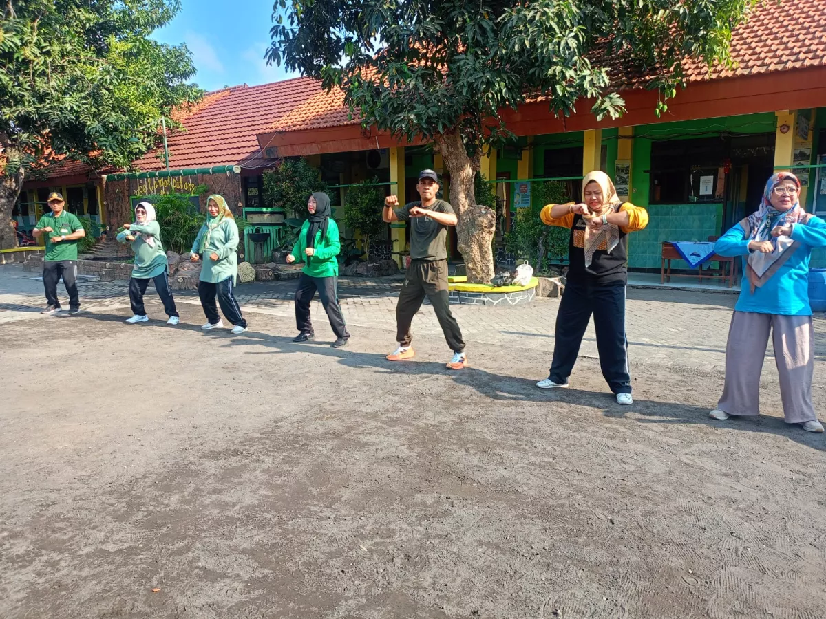 Senam SKJ Forkopimcam Gedangan, Pererat Kebersamaan dan Jaga Kebugaran
