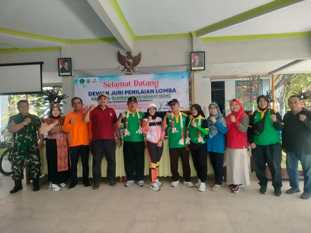 Semarak Kampung Olahraga Tambak Rejo, Warga Antusias Jaga Kebugaran dan Hidup Sehat