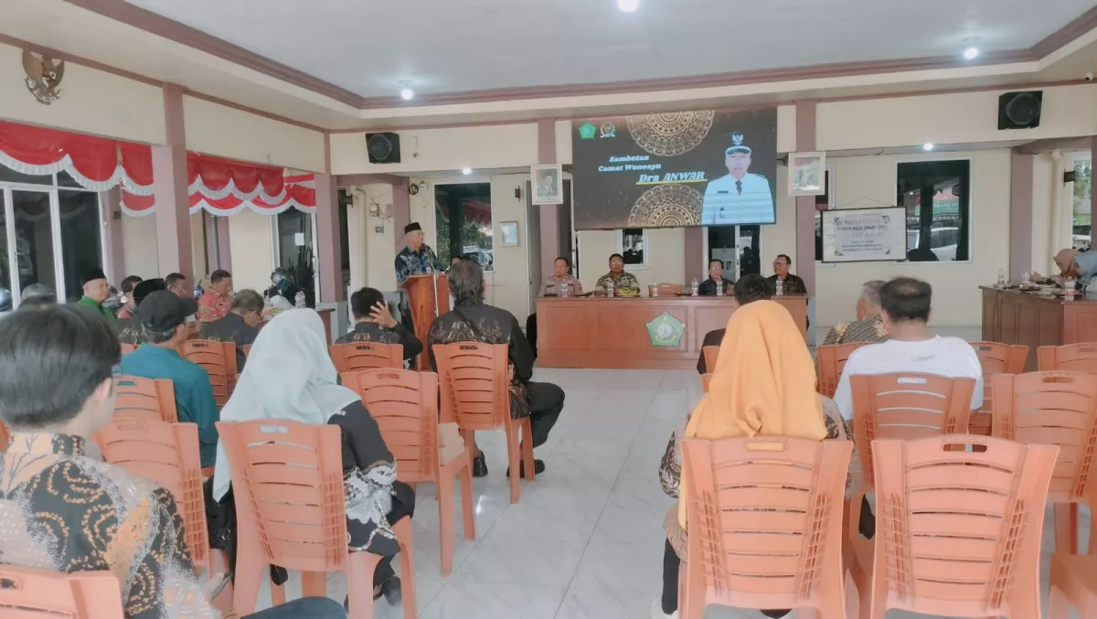 Babinsa Hadiri Pelantikan PAW BPD Desa Pilang